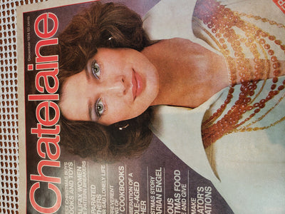 Chatelaine Magazine Issue, December 1974