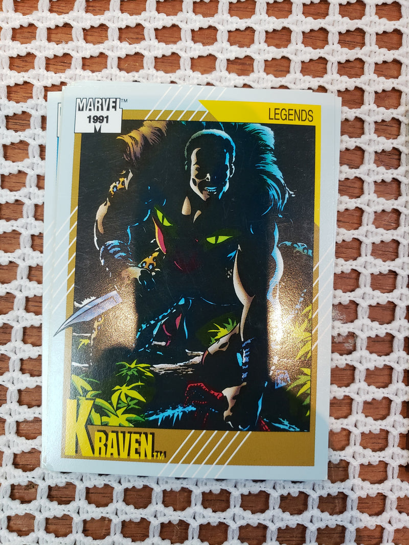Marvel 1991 Trading Card Collection