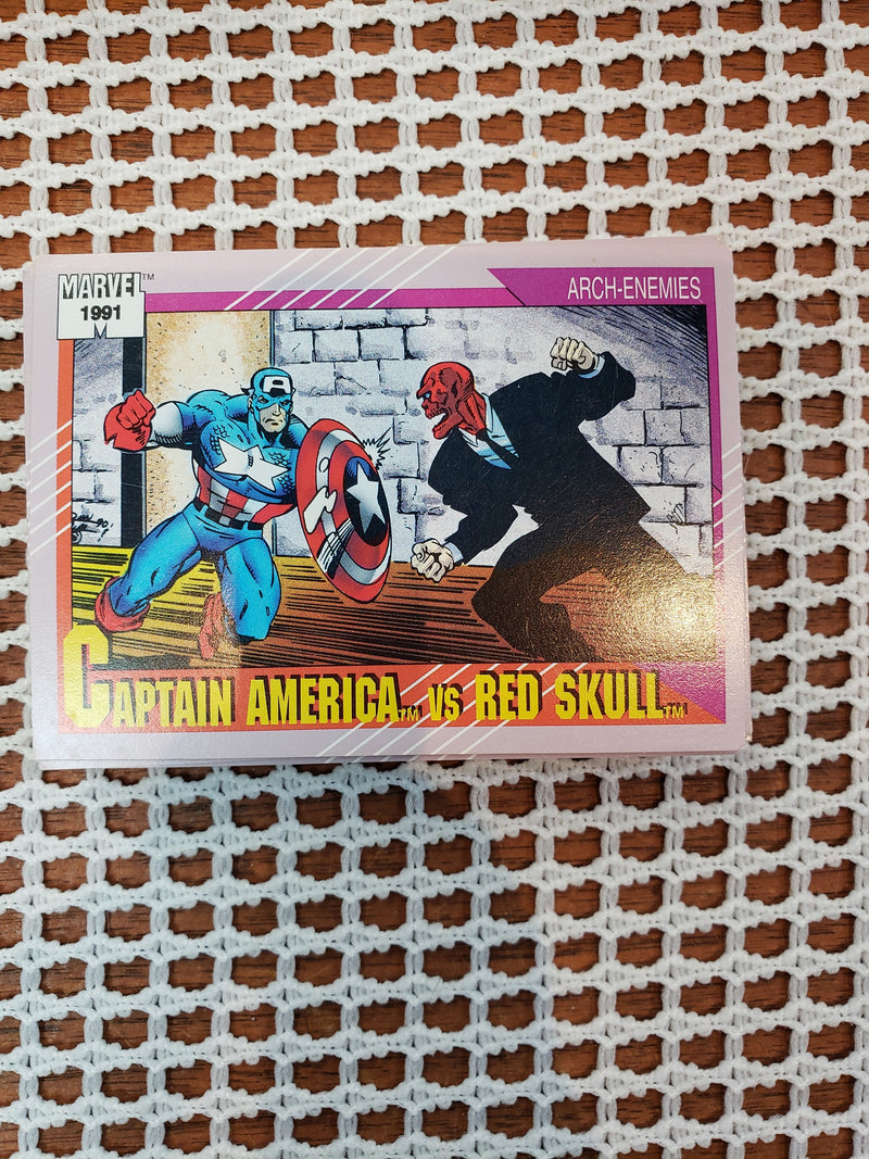 Marvel 1991 Trading Card Collection