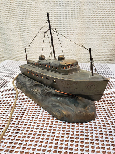 1930's WW2 Florentine Boat Lamp