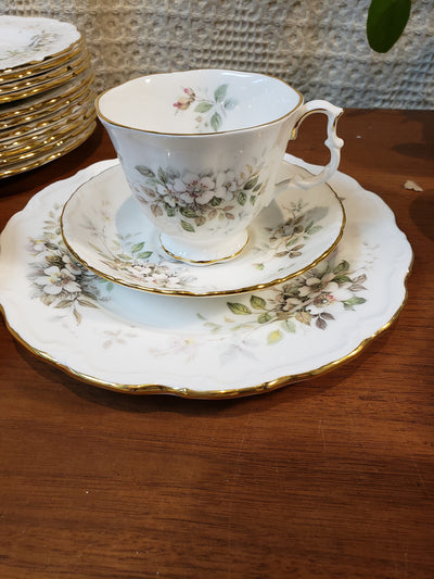 Royal Albert Haworth Pattern Tea Set