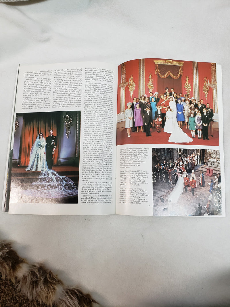 Prince Charles And Princess Diana Royal Wedding Souvenir Book
