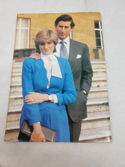 Prince Charles And Princess Diana Royal Wedding Souvenir Book