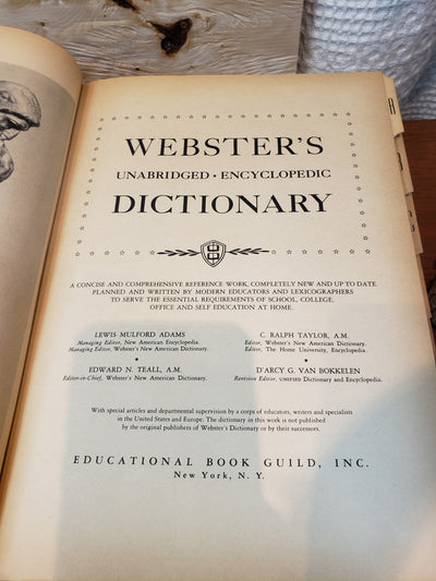 1957 Webster's Unabridged Encyclopedic Dictionary