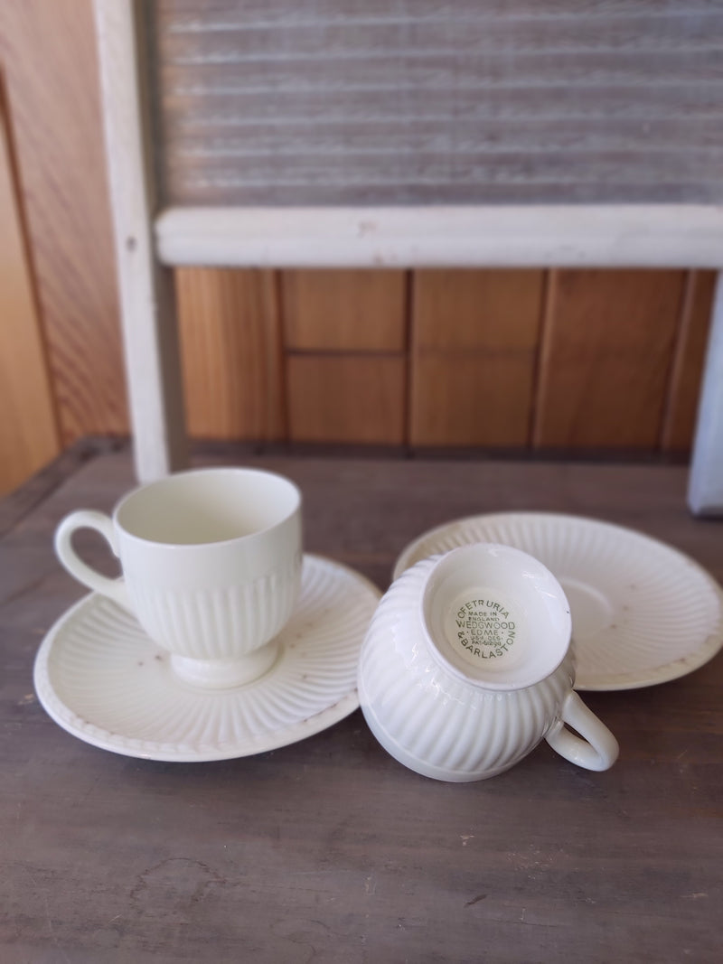 Wedgewood Edme set of Cups and Saucers