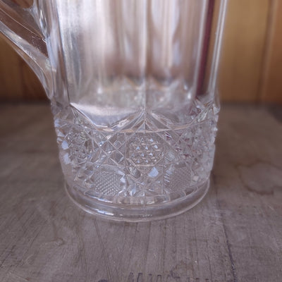 Early American Pressed Glass (EAPG) Pitcher