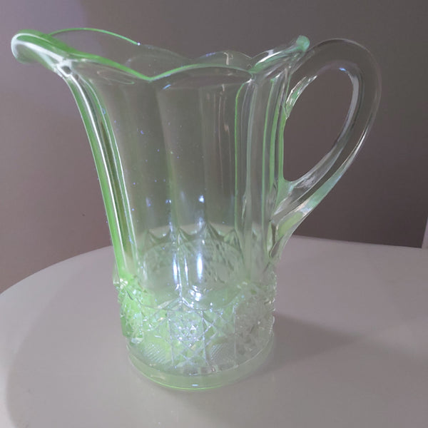 Early American Pressed Glass (EAPG) Pitcher