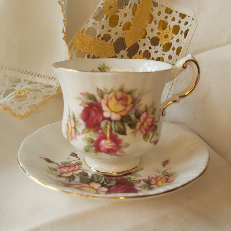 Paragon & Flower Festival Tea Cup / Saucer