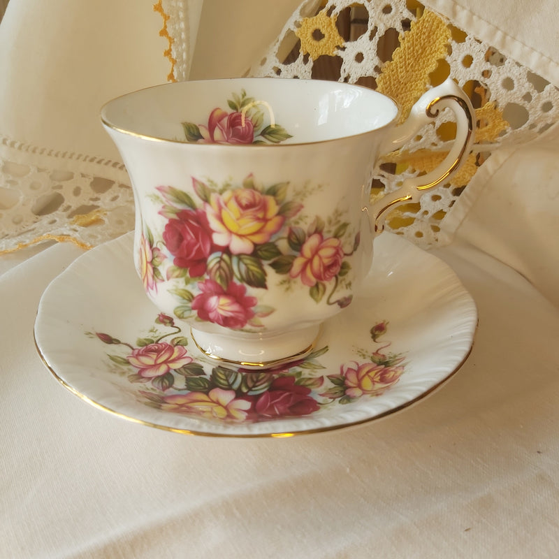 Paragon & Flower Festival Tea Cup / Saucer